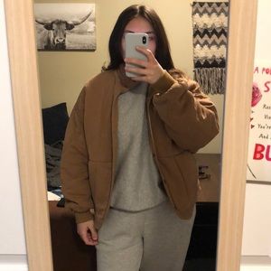 Quilted Style Button Up Jacket- Free People Dupe